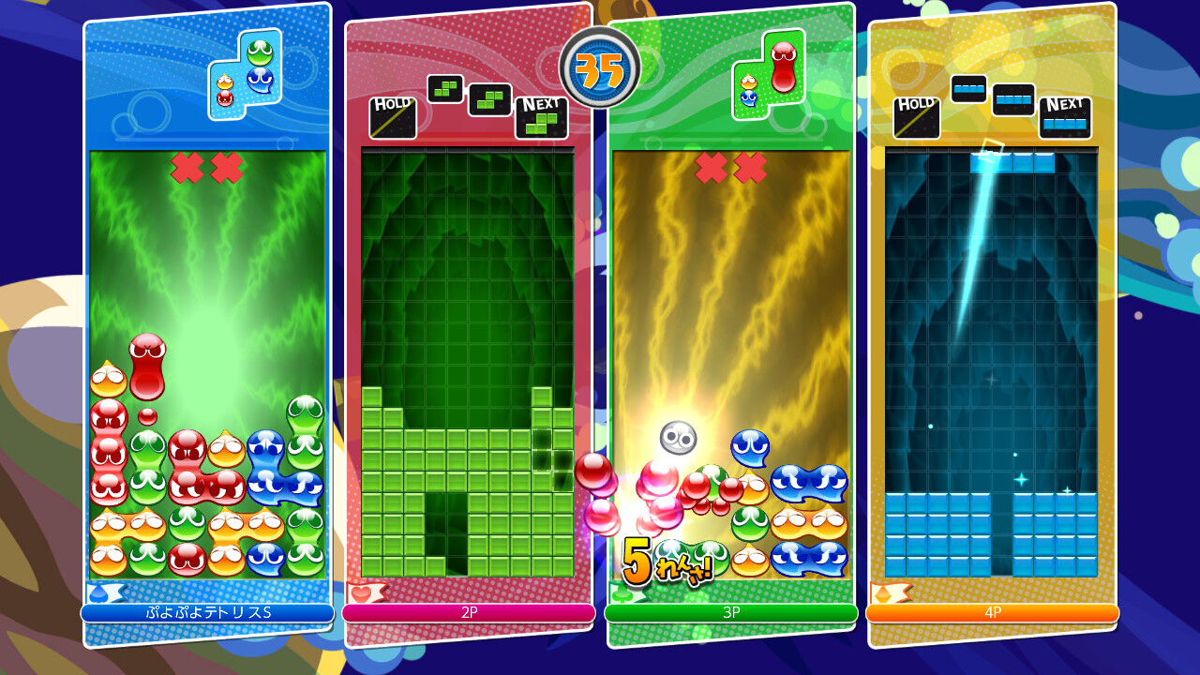 Puyo Puyo Tetris Nintendo switch game Action,Puzzle images
