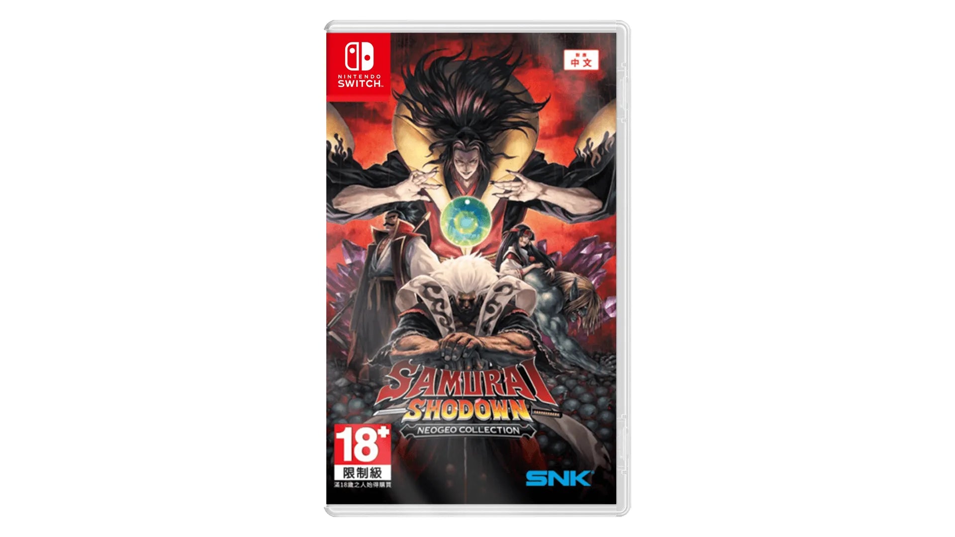 SAMURAI SHODOWN NEOGEO COLLECTION Nintendo switch game Fighting cover