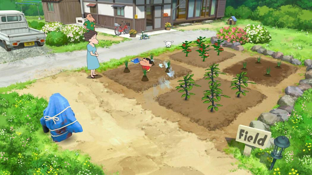 Shin-chan:The Castle of Coal Town Nintendo switch game Action images