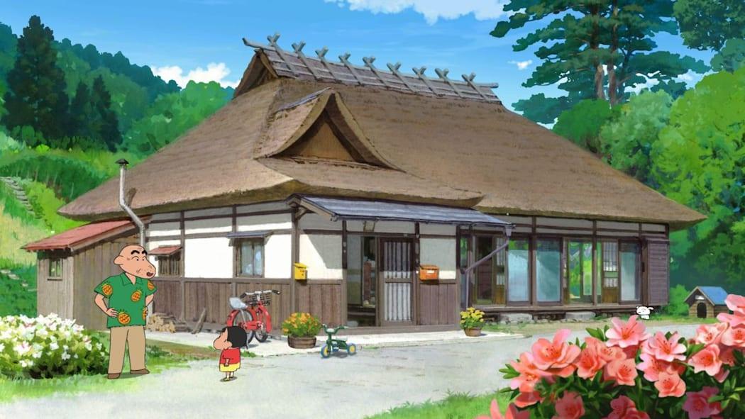 Shin-chan:The Castle of Coal Town Nintendo switch game Action images