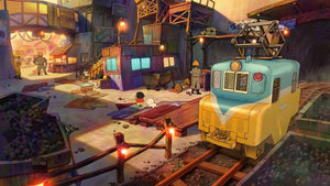 Shin-chan:The Castle of Coal Town Nintendo switch game Action images