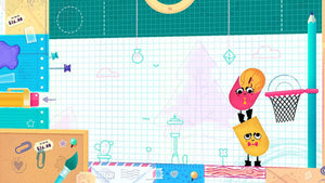 Snipperclips - Cut it out, together! Nintendo switch game Action,Party,Puzzle images