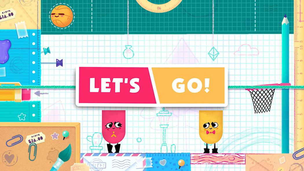 Snipperclips - Cut it out, together! Nintendo switch game Action,Party,Puzzle images