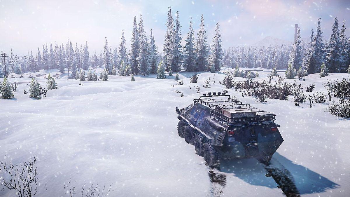 Snow Runner Nintendo switch game Tabletop images