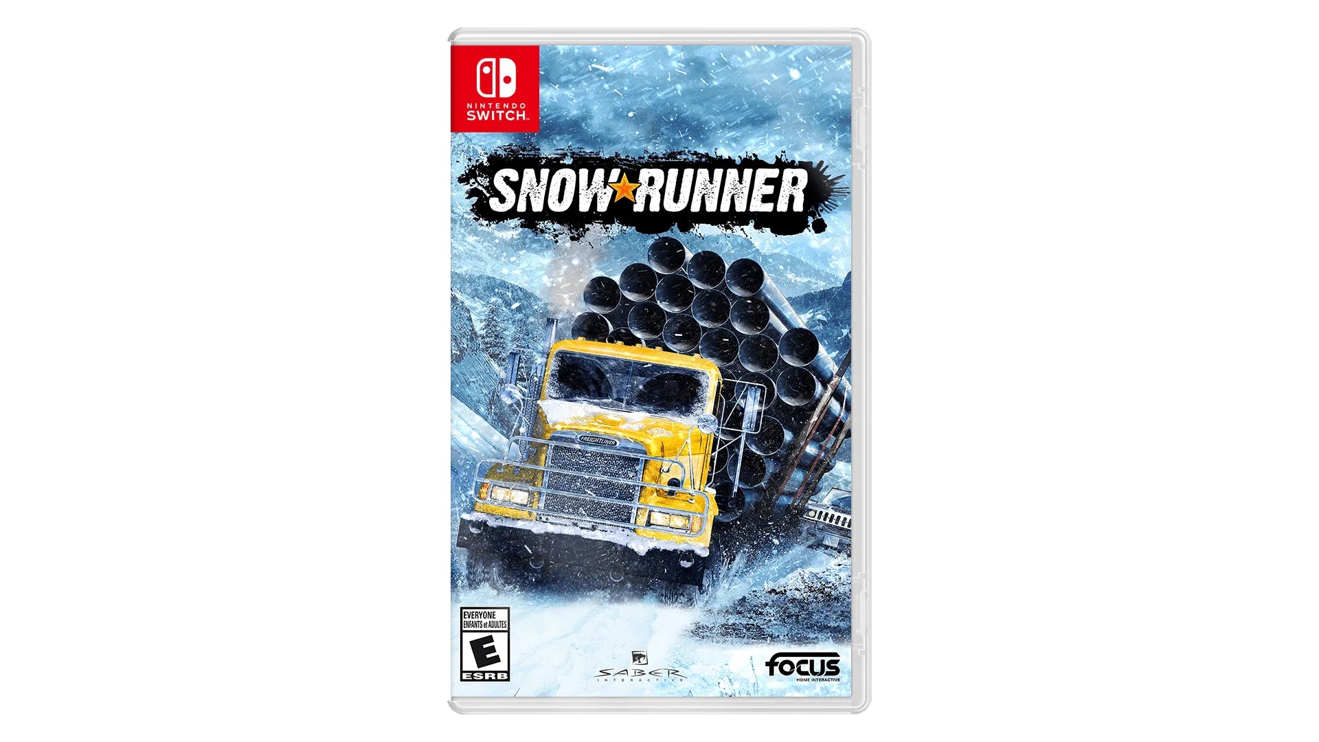 Snow Runner Nintendo switch game Tabletop cover