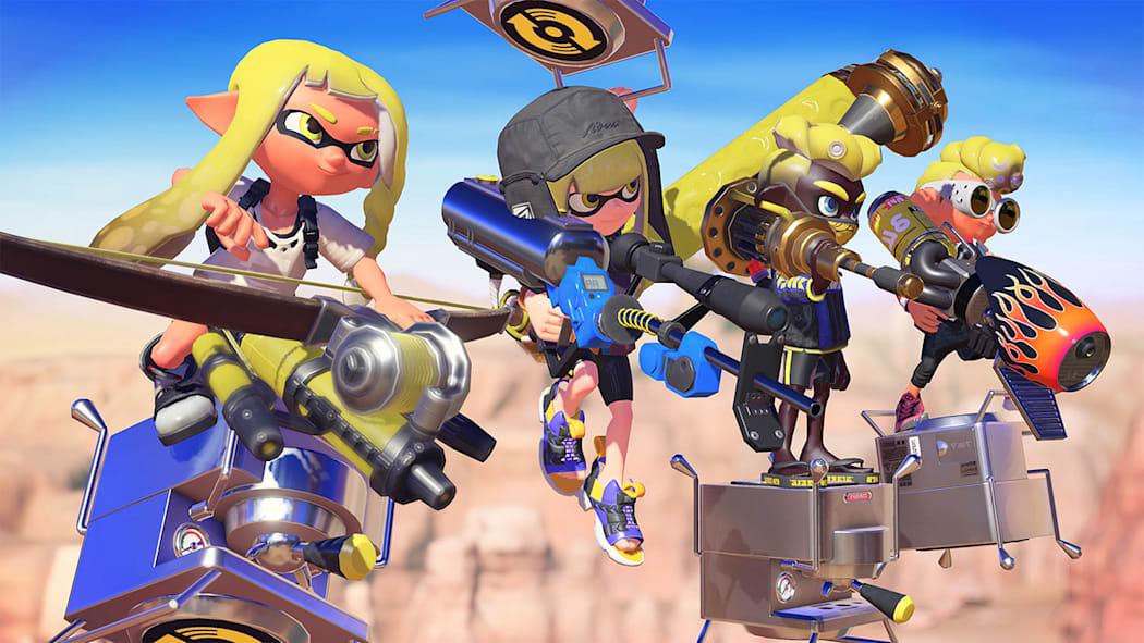 Splatoon 3 Deluxe Nintendo switch game Action,Shooting images