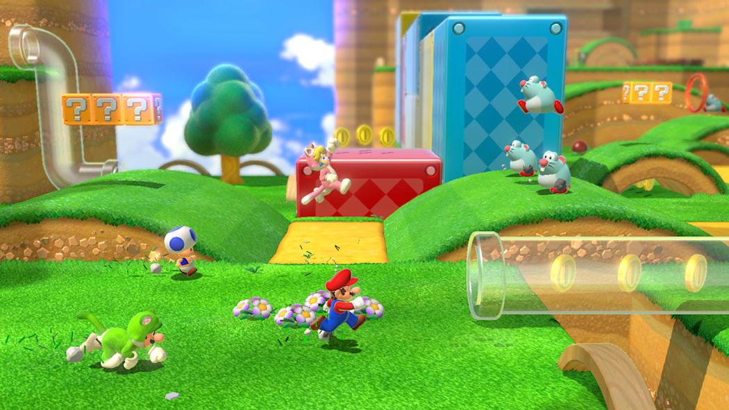Super Mario 3D World + Bowser’s Fury Nintendo switch game Action,Adventure images
