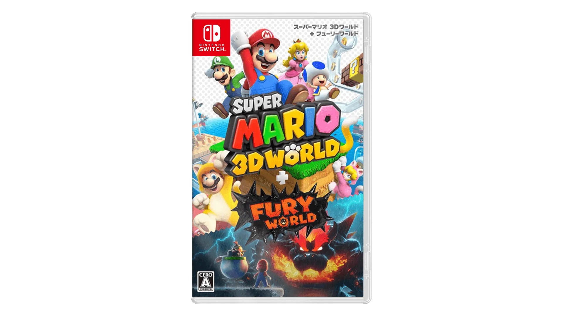 Super Mario 3D World + Bowser’s Fury Nintendo switch game Action,Adventure cover