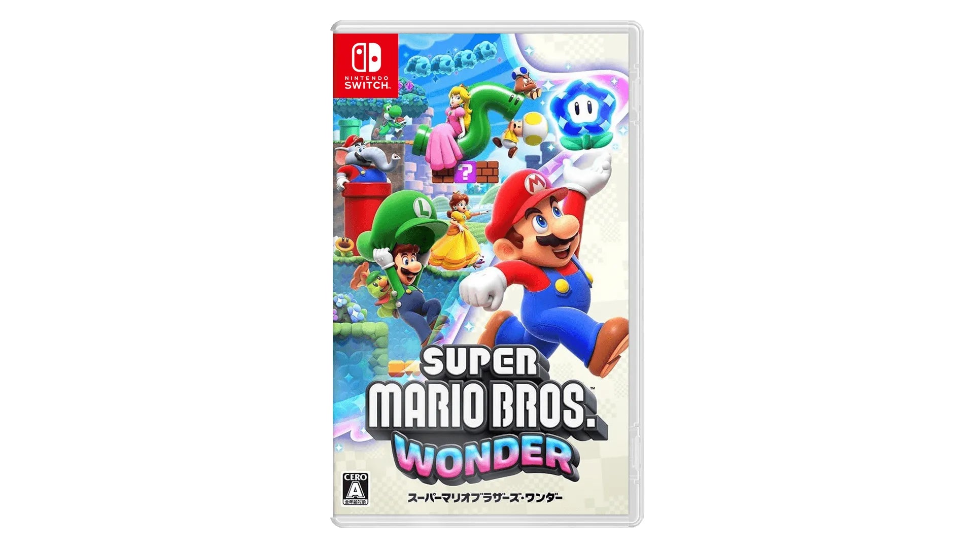 Super Mario Bros. Wonder Nintendo switch game Action cover