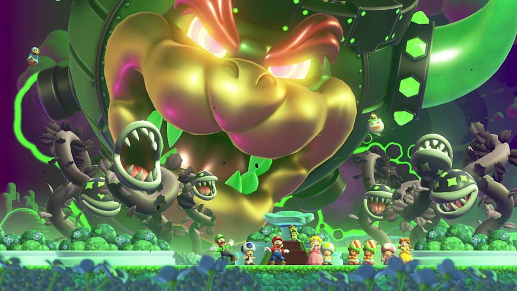 Super Mario Bros. Wonder Nintendo switch game Action images