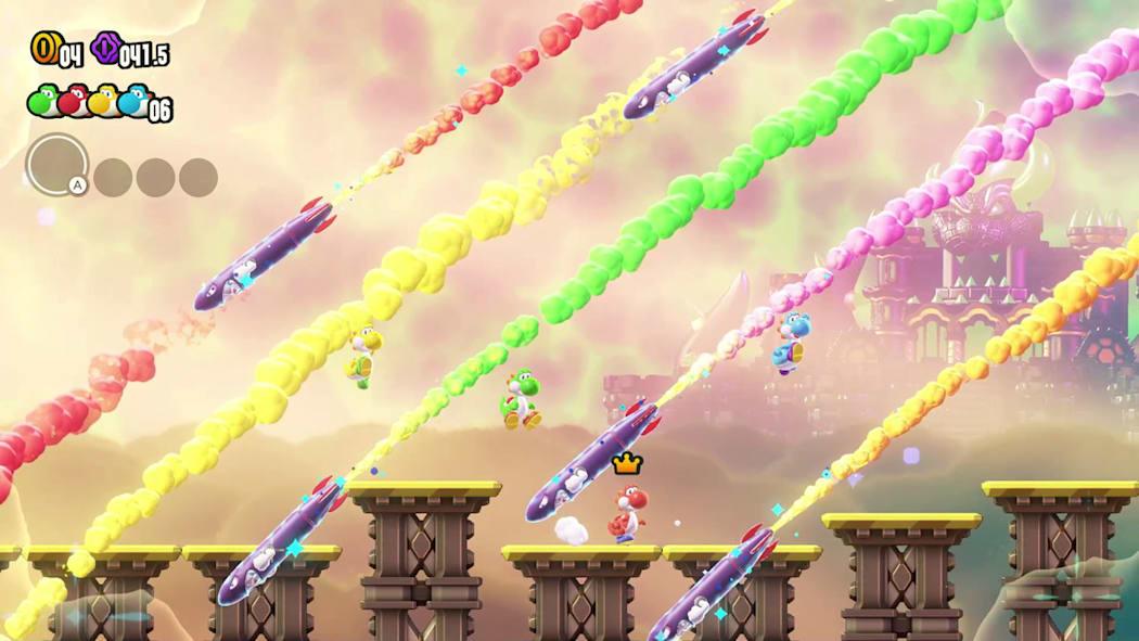 Super Mario Bros. Wonder Nintendo switch game Action images