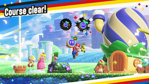 Super Mario Bros. Wonder Nintendo switch game Action images