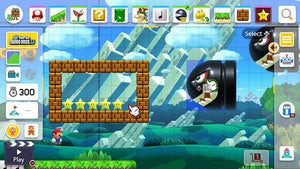 Super Mario Maker 2 Nintendo switch game Action images