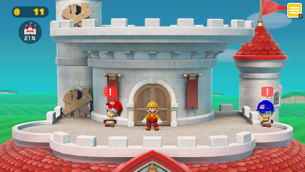 Super Mario Maker 2 Nintendo switch game Action images