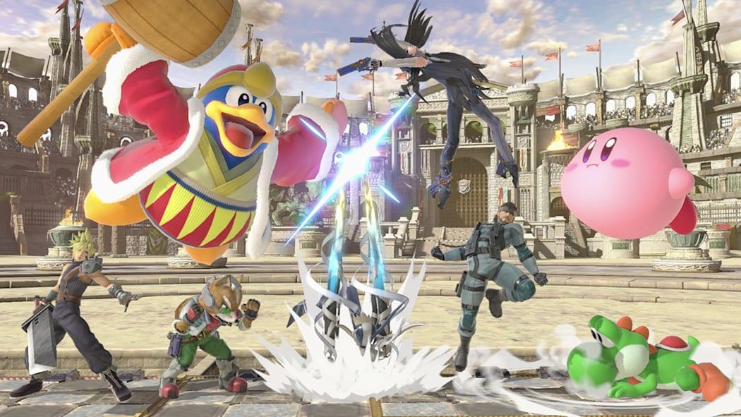 Super Smash Bros. Ultimate Nintendo switch game Action,Fighting,Party images