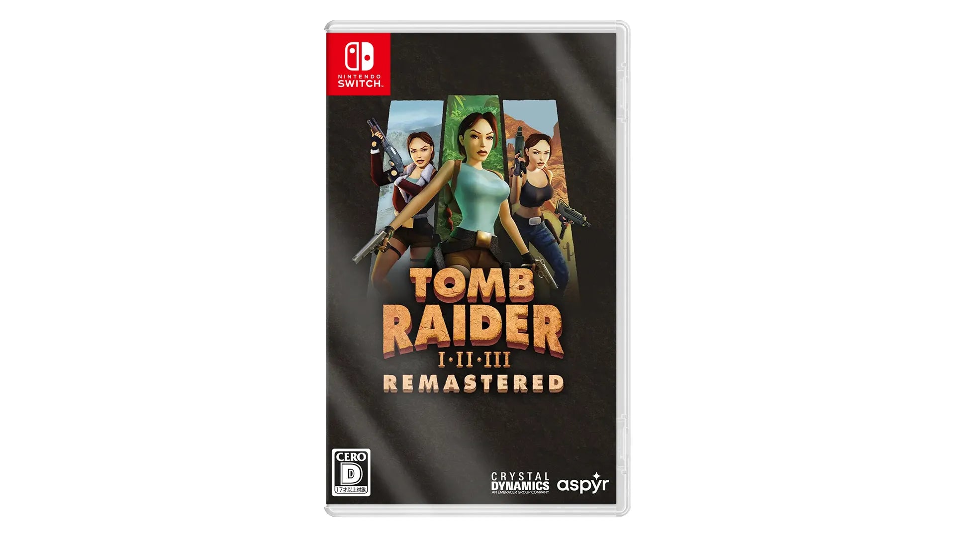 Tomb Raider l-lll Remastered Nintendo switch game Action cover
