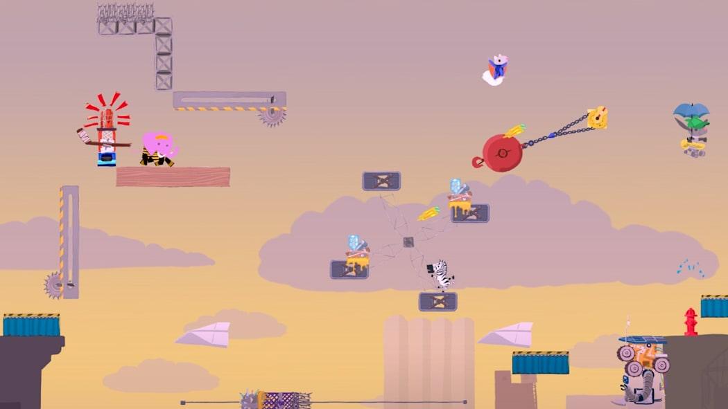 Ultimate Chicken Horse Nintendo switch game Action Party images