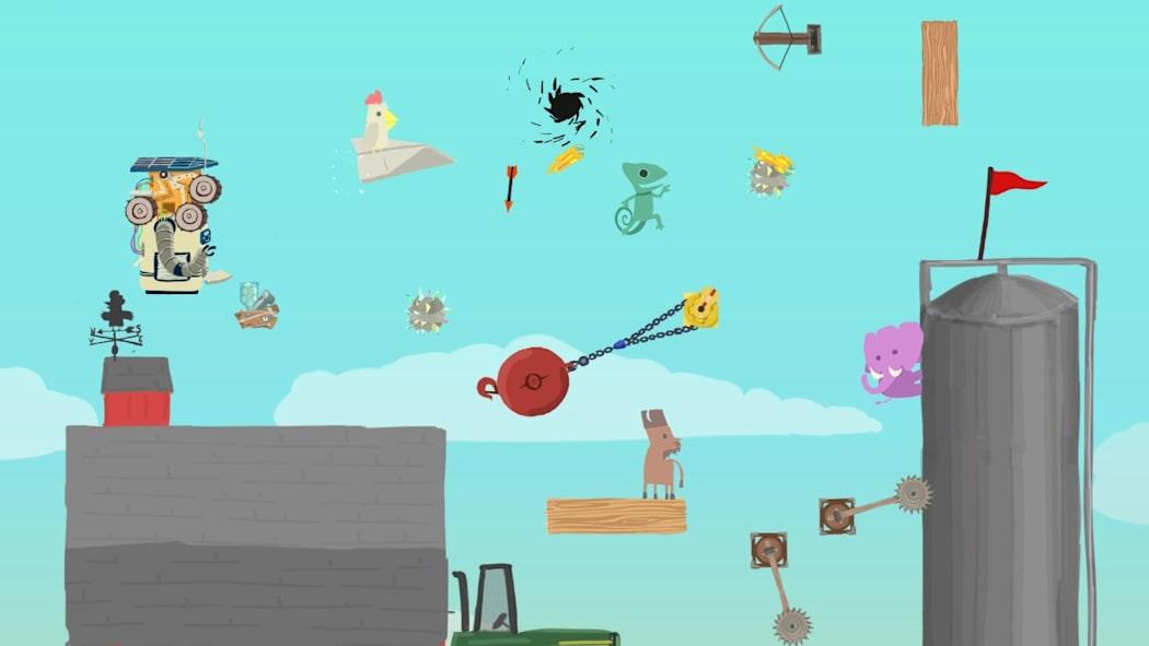 Ultimate Chicken Horse Nintendo switch game Action Party images