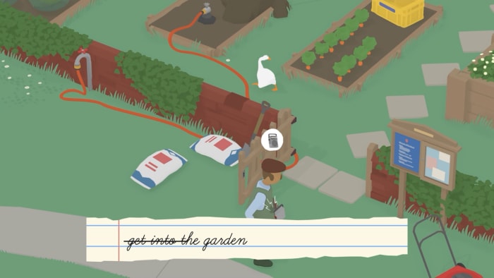 Untitled Goose Game Nintendo switch game Action images