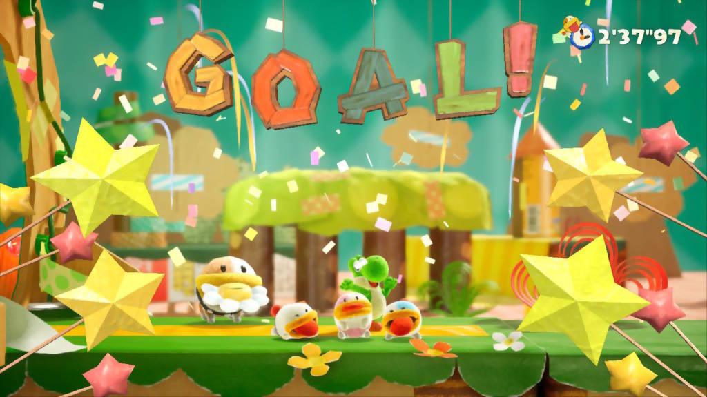 Yoshi's Crafted World Nintendo switch game Action images