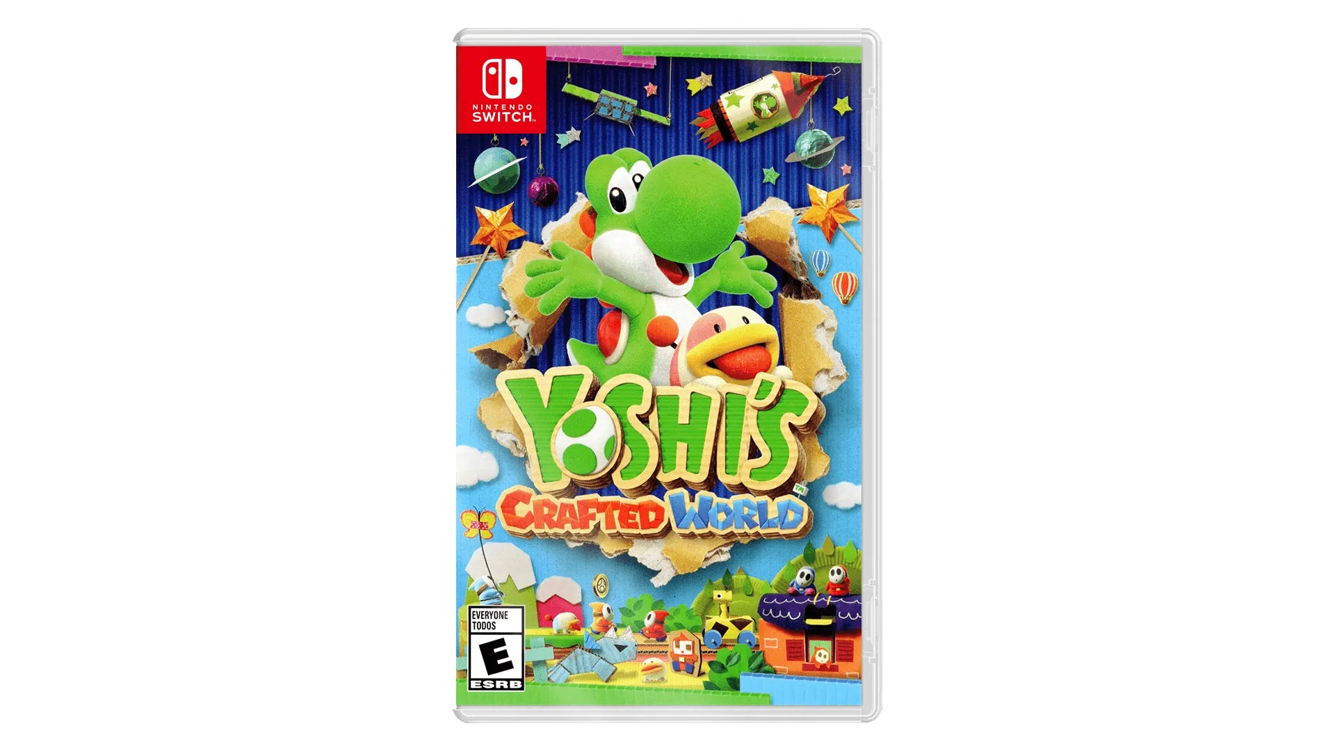 Yoshi's Crafted World Nintendo switch game Action cover