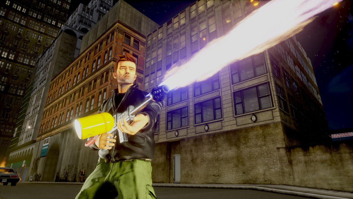 Grand Theft Auto The Trilogy The Definitive Edition Playstation 4 game Action images