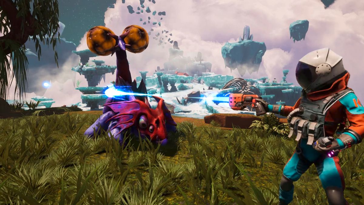 Journey To The Savage Planet: Employee Of The Month Playstation 4 game Adventure, Action images