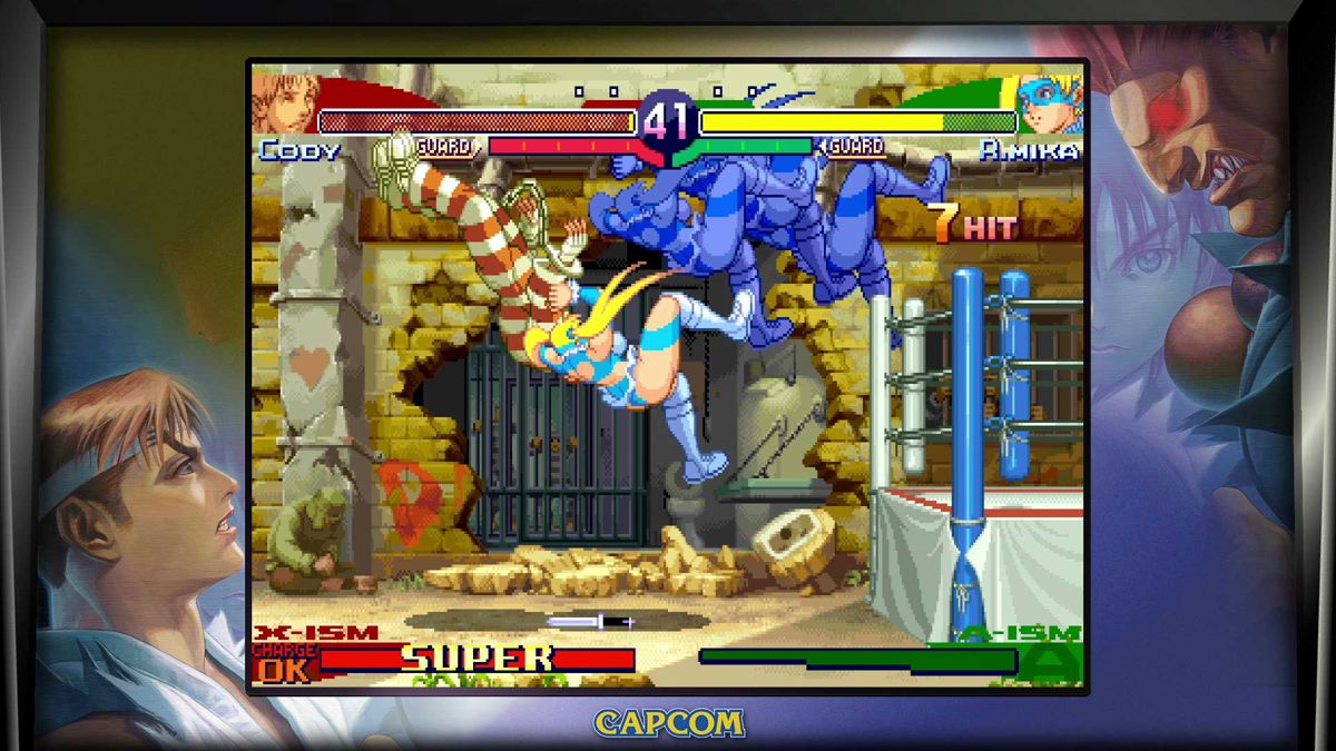 Street Fighter 30th Anniversary Collection Playstation 4 game Arcade, Fighting images