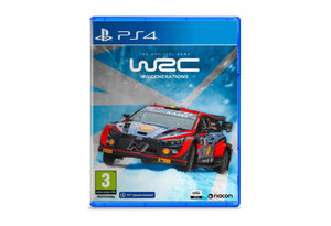 WRC Generations Playstation 4 game Simulation, Driving/Racing cover