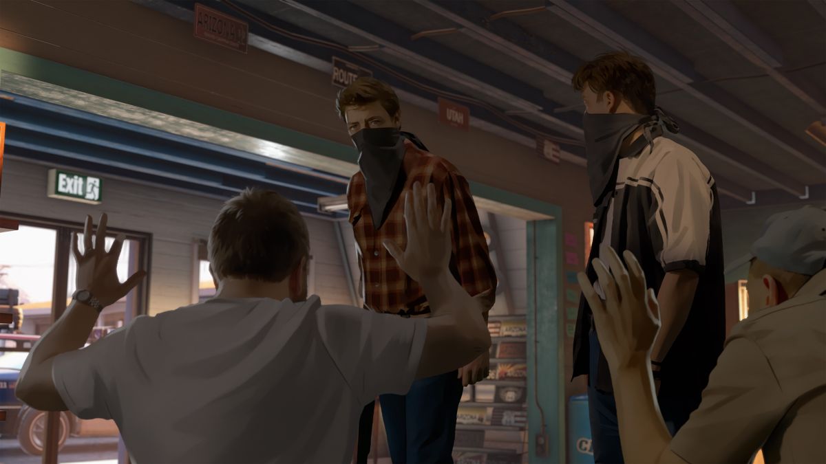 As Dusk Falls Playstation 5 game Unique, Adventure, Casual images