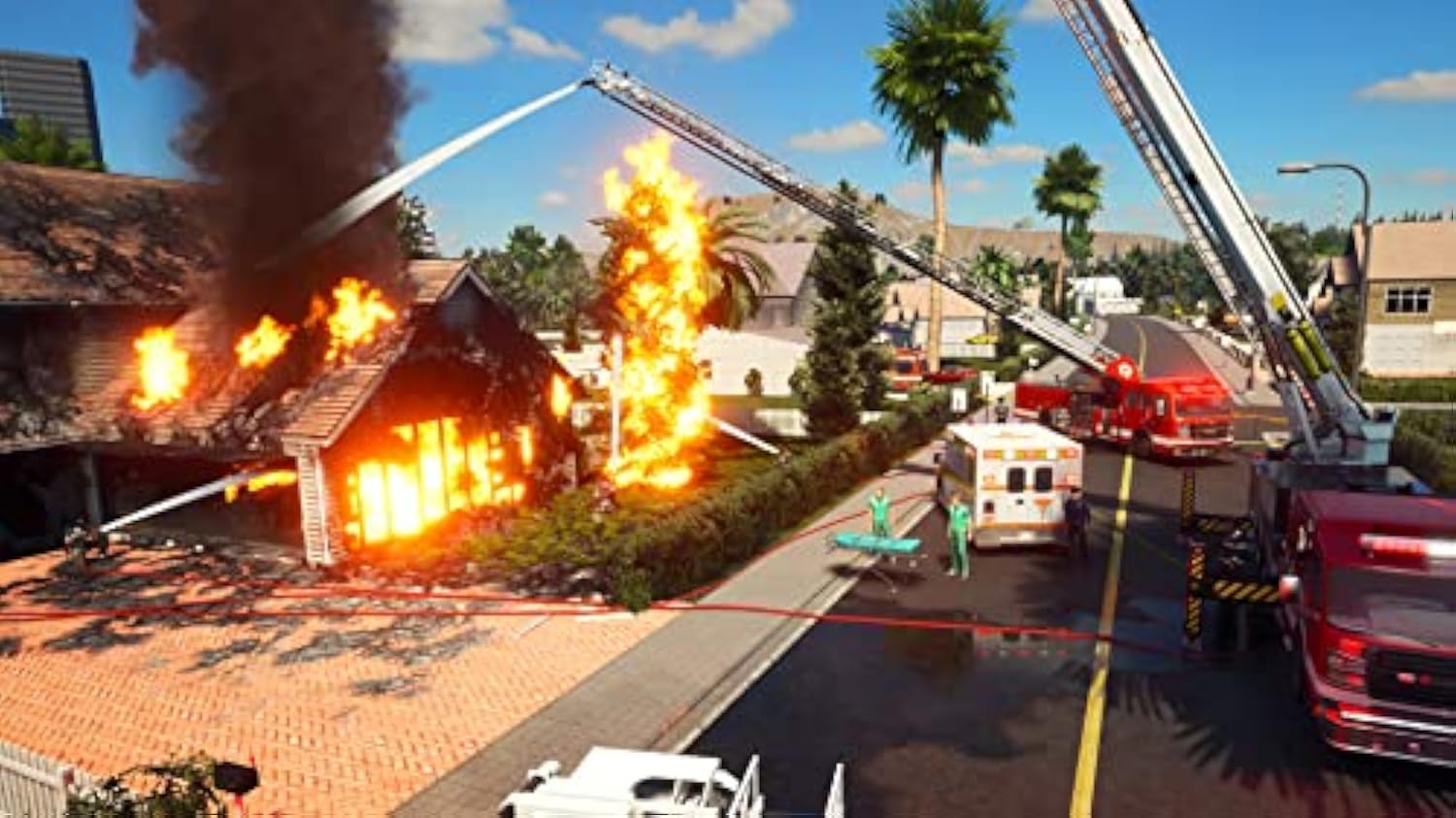 Firefighting Simulator - The Squad Playstation 5 game Simulation images
