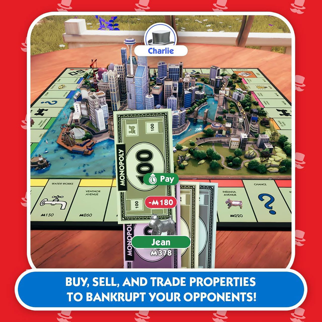 MONOPOLY 2024 Playstation 5 game party images