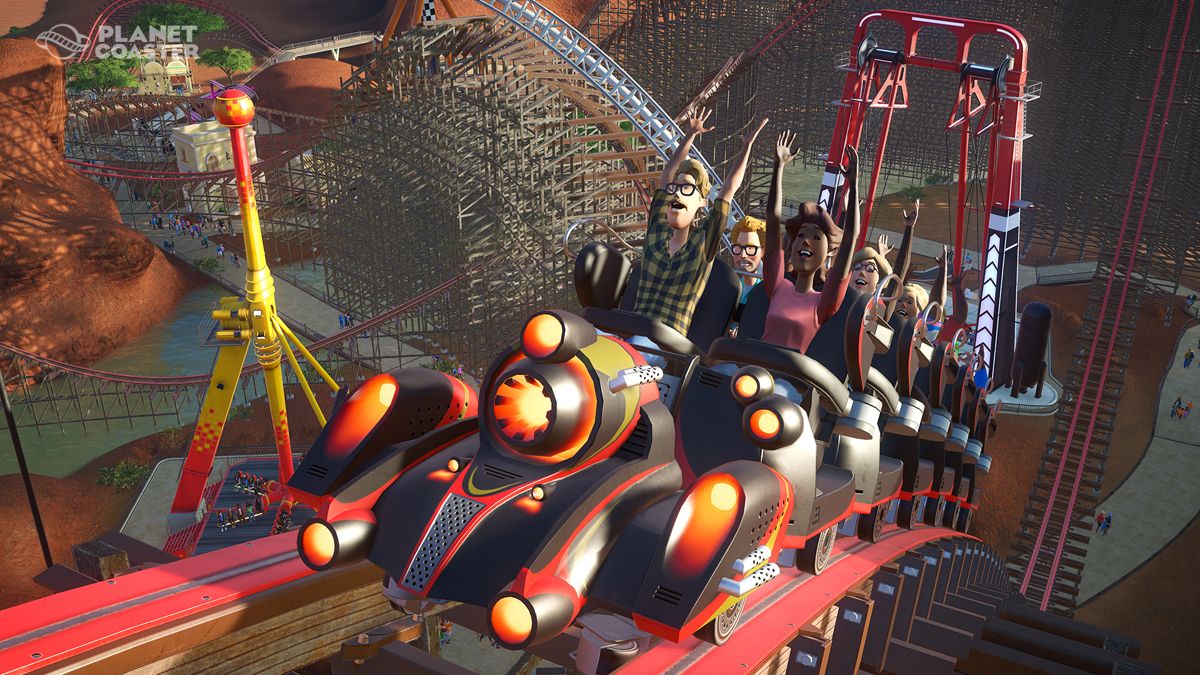 Planet Coaster: Console Edition Playstation 5 game Strategy, Simulation images