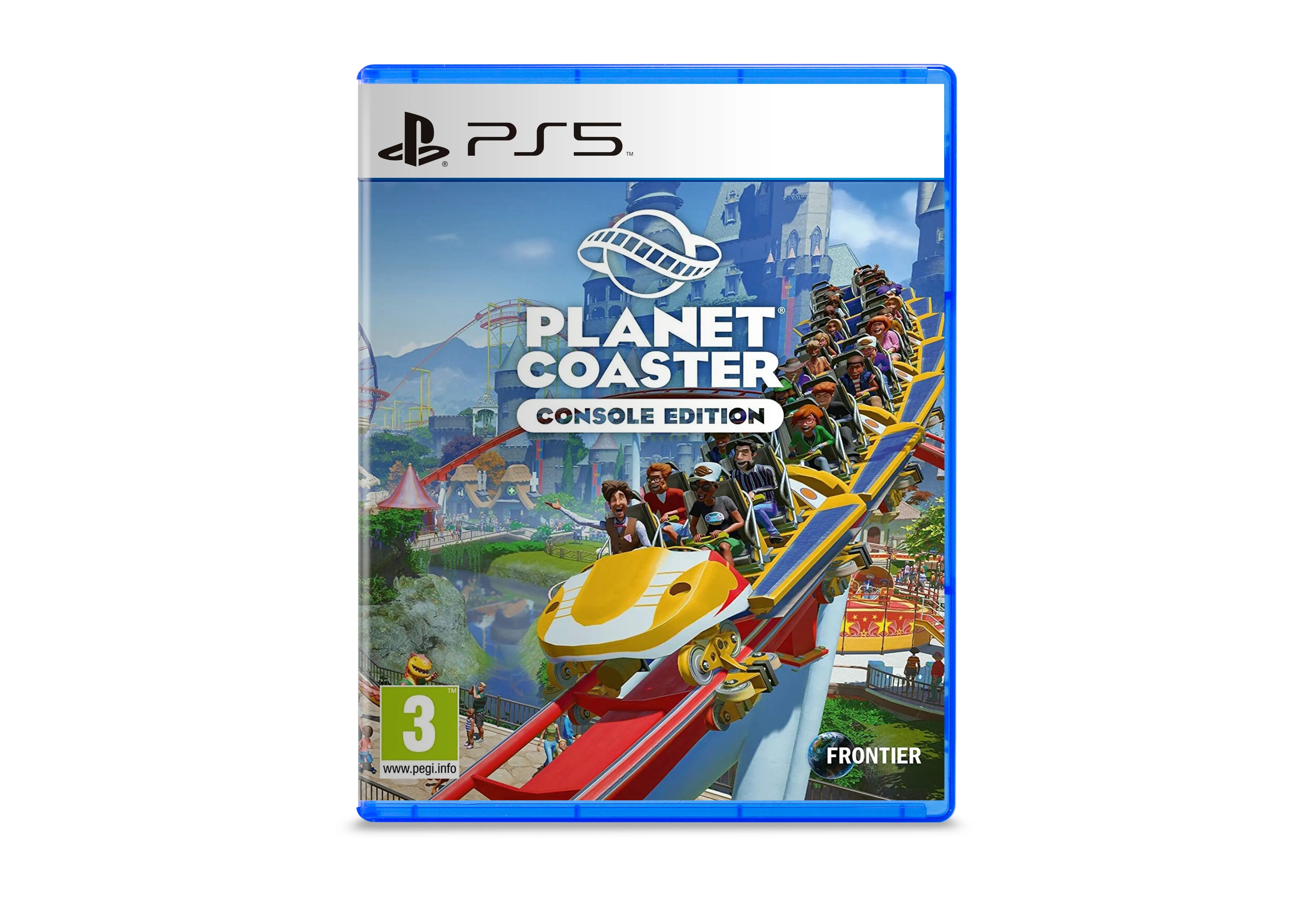 Planet Coaster: Console Edition Playstation 5 game Strategy, Simulation cover