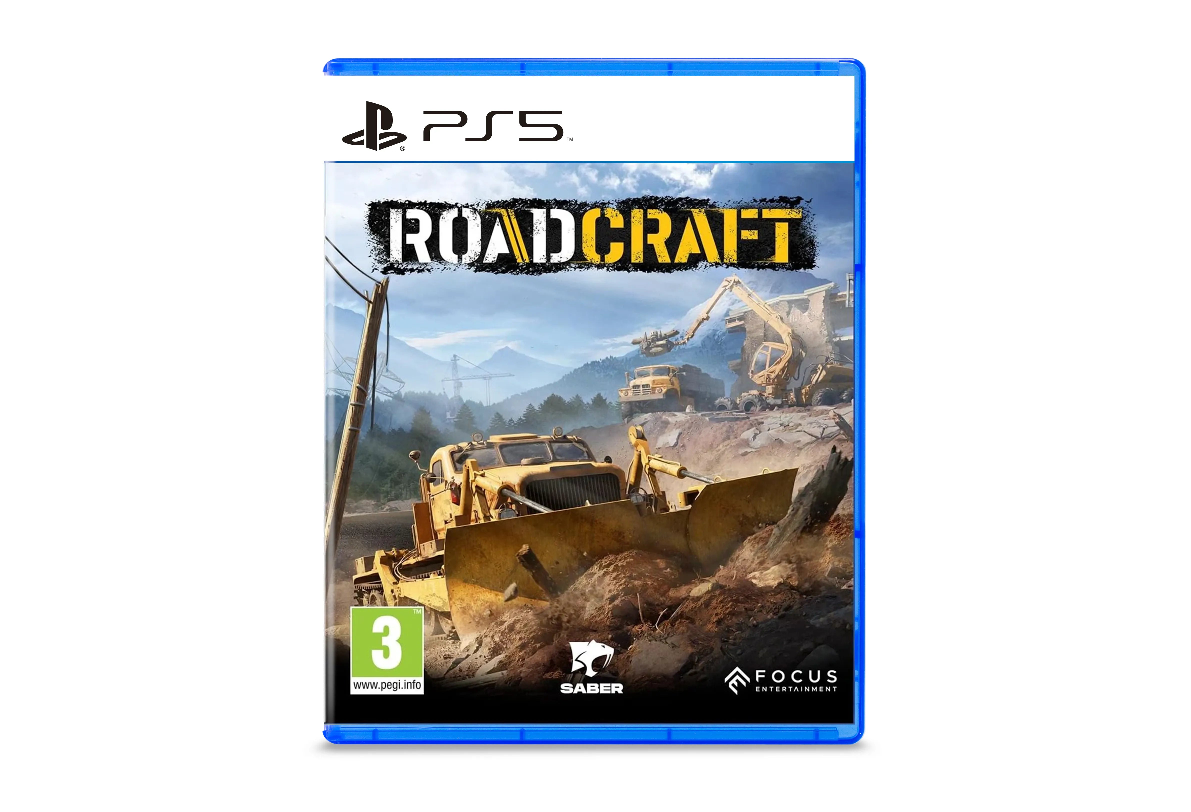 RoadCraft Playstation 5 game Simulation cover