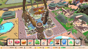 RollerCoaster Tycoon Adventures Deluxe Playstation 5 game Simulation, Casual images