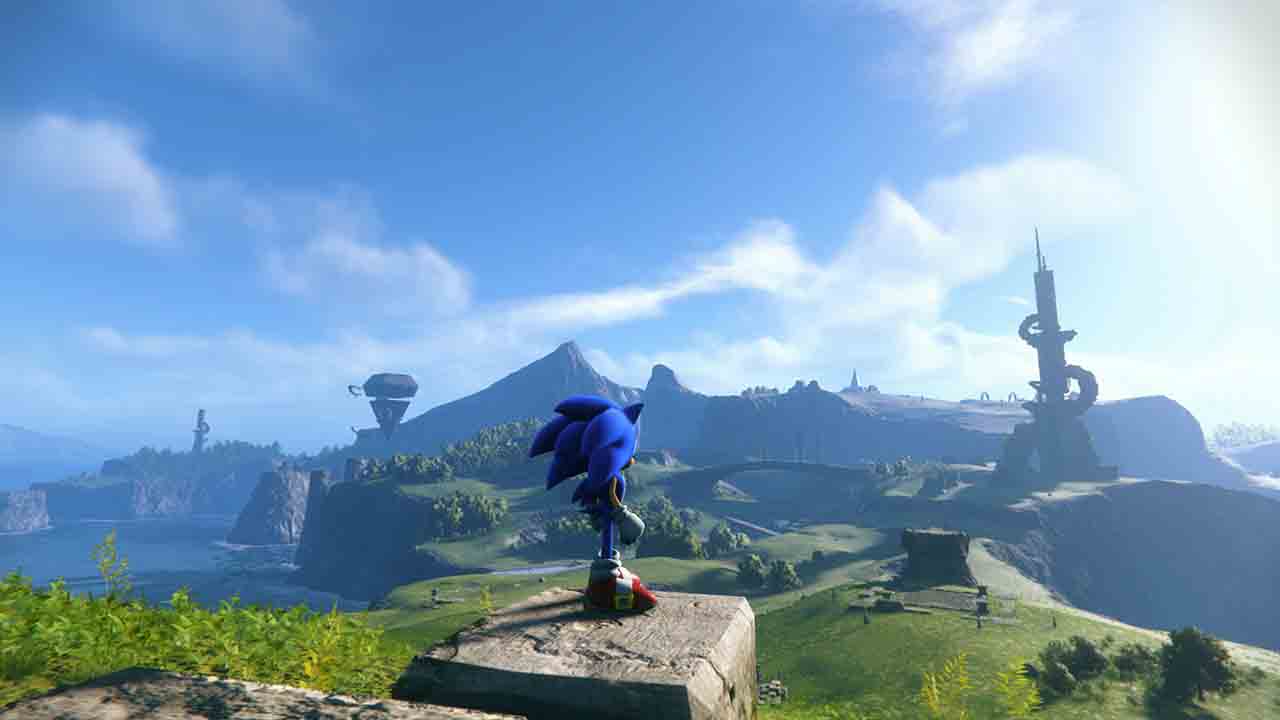 Sonic Frontiers Playstation 5 game action images