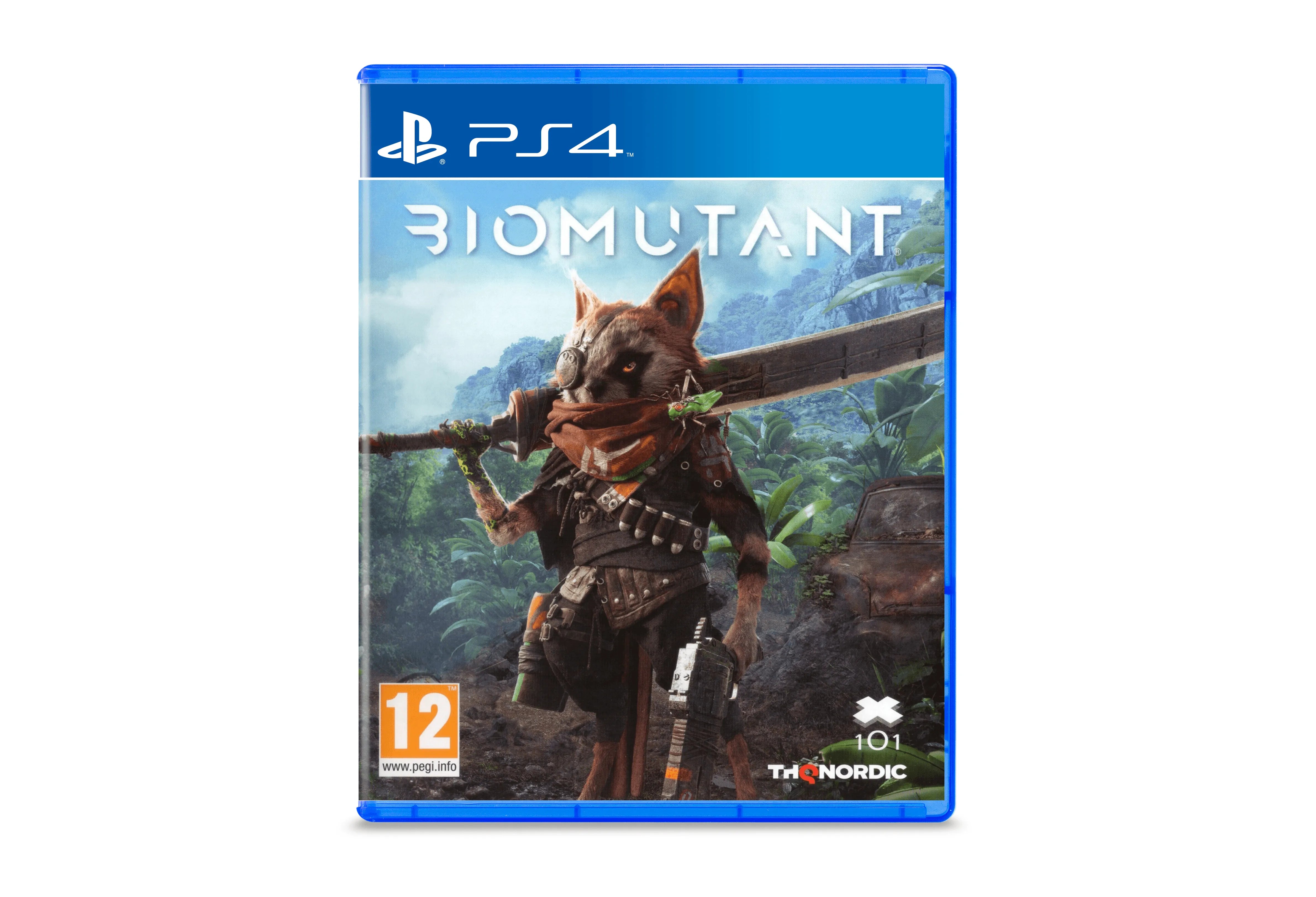 Biomutant playstation 4 game Unique cover