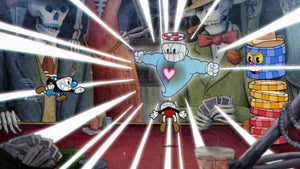 Cuphead playstation 4 game Action images
