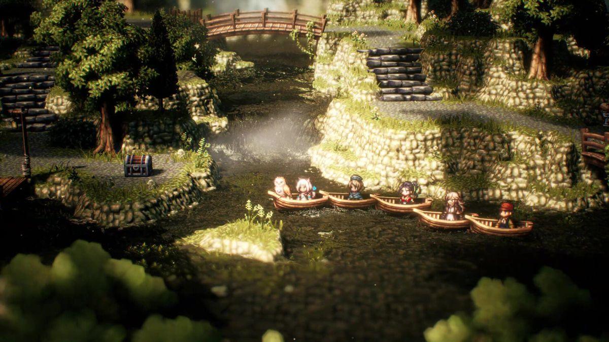 Octopath Traveler II playstation 4 game Role Playing Games images