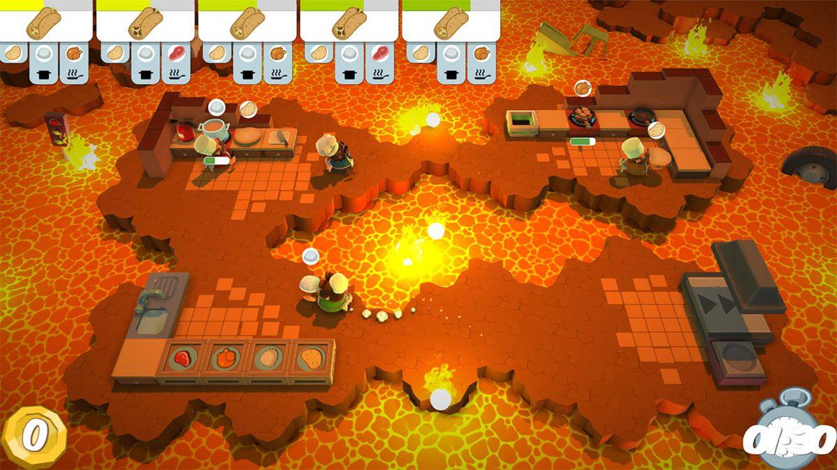 Overcooked game playstation 4 Casual Family Party images
