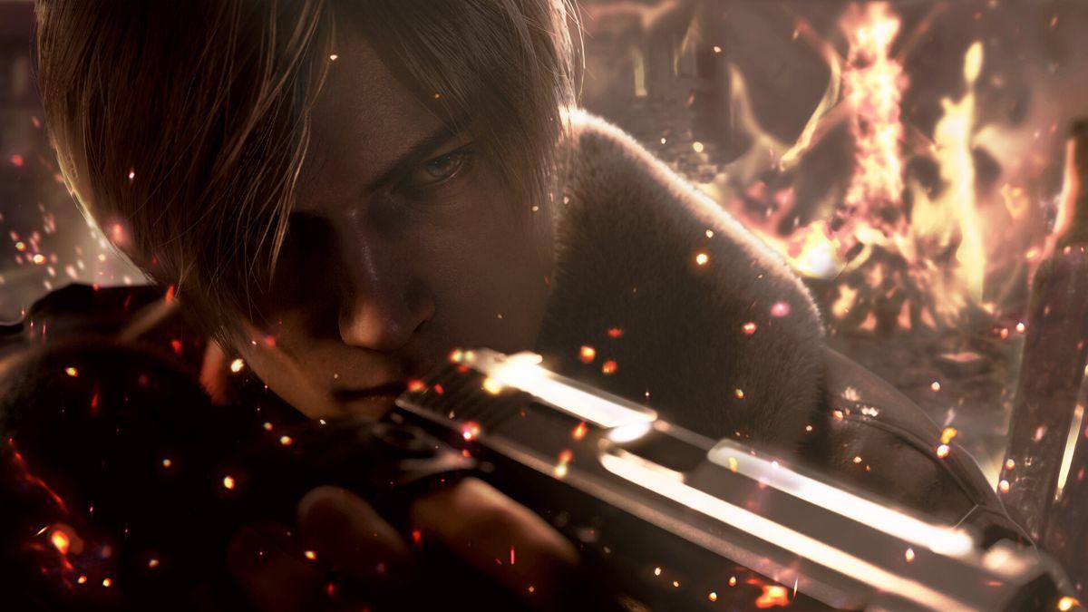 Resident Evil 4 playstation 4 game Horror, Adventure, Action images