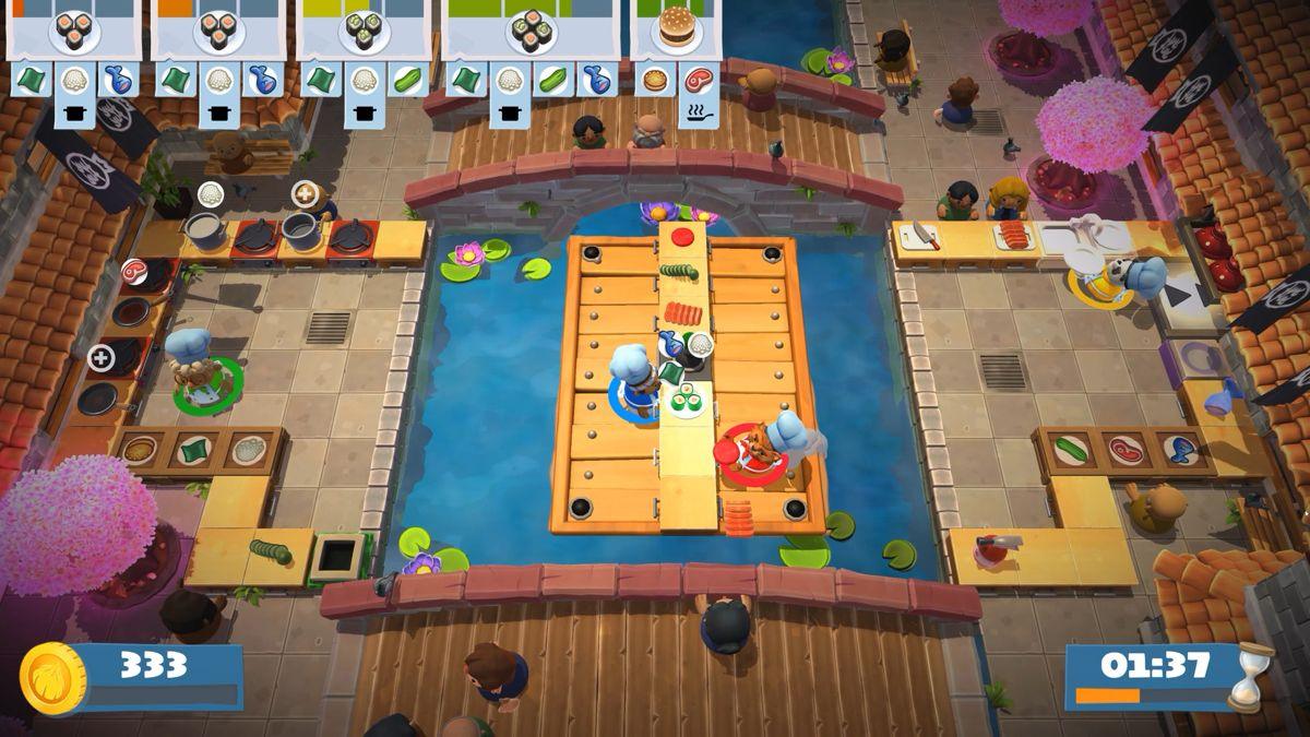 overcooked 2 playstation 4 game Action, Casual, Family images