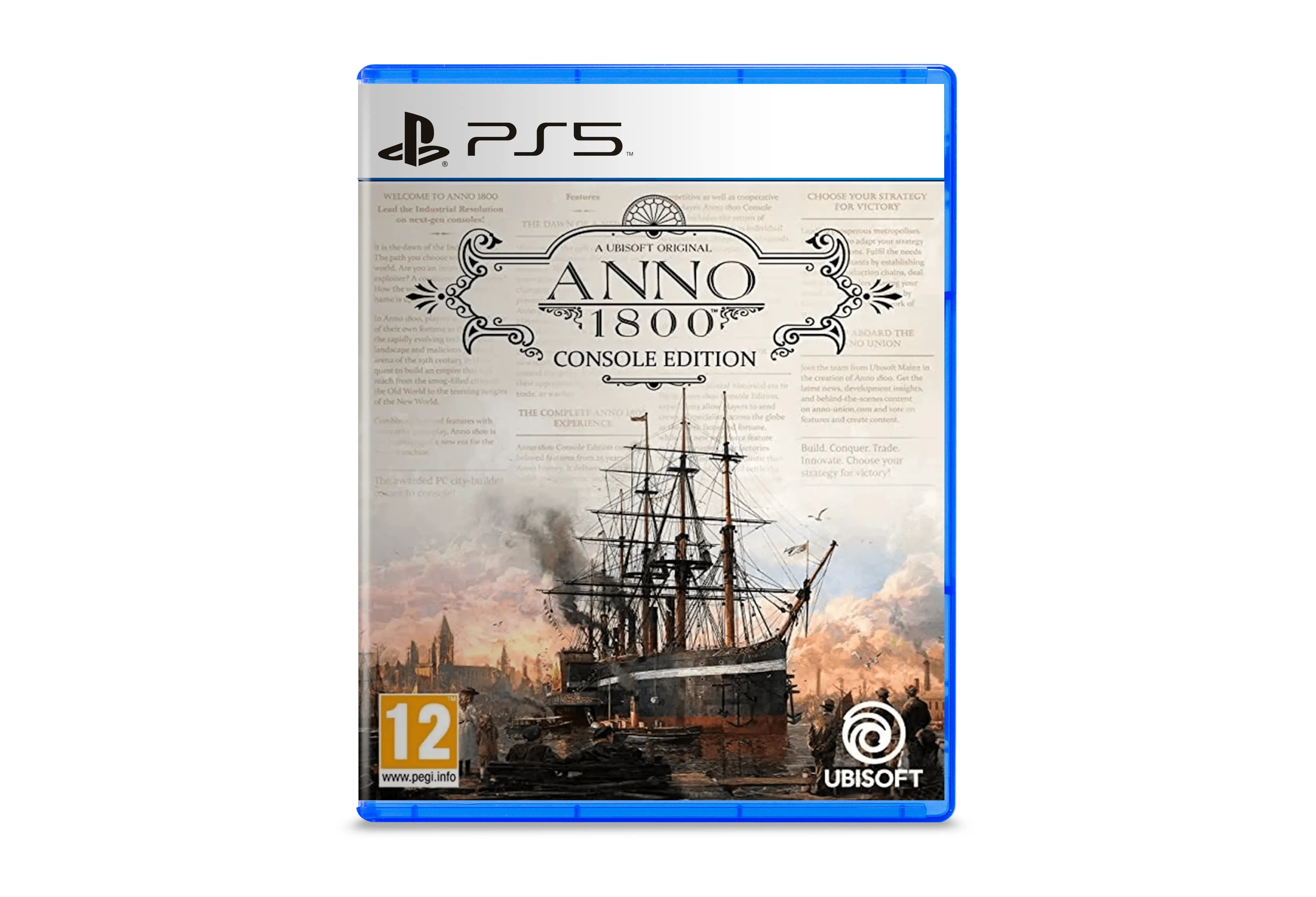 Anno 1800 game playstation 5 Strategy cover