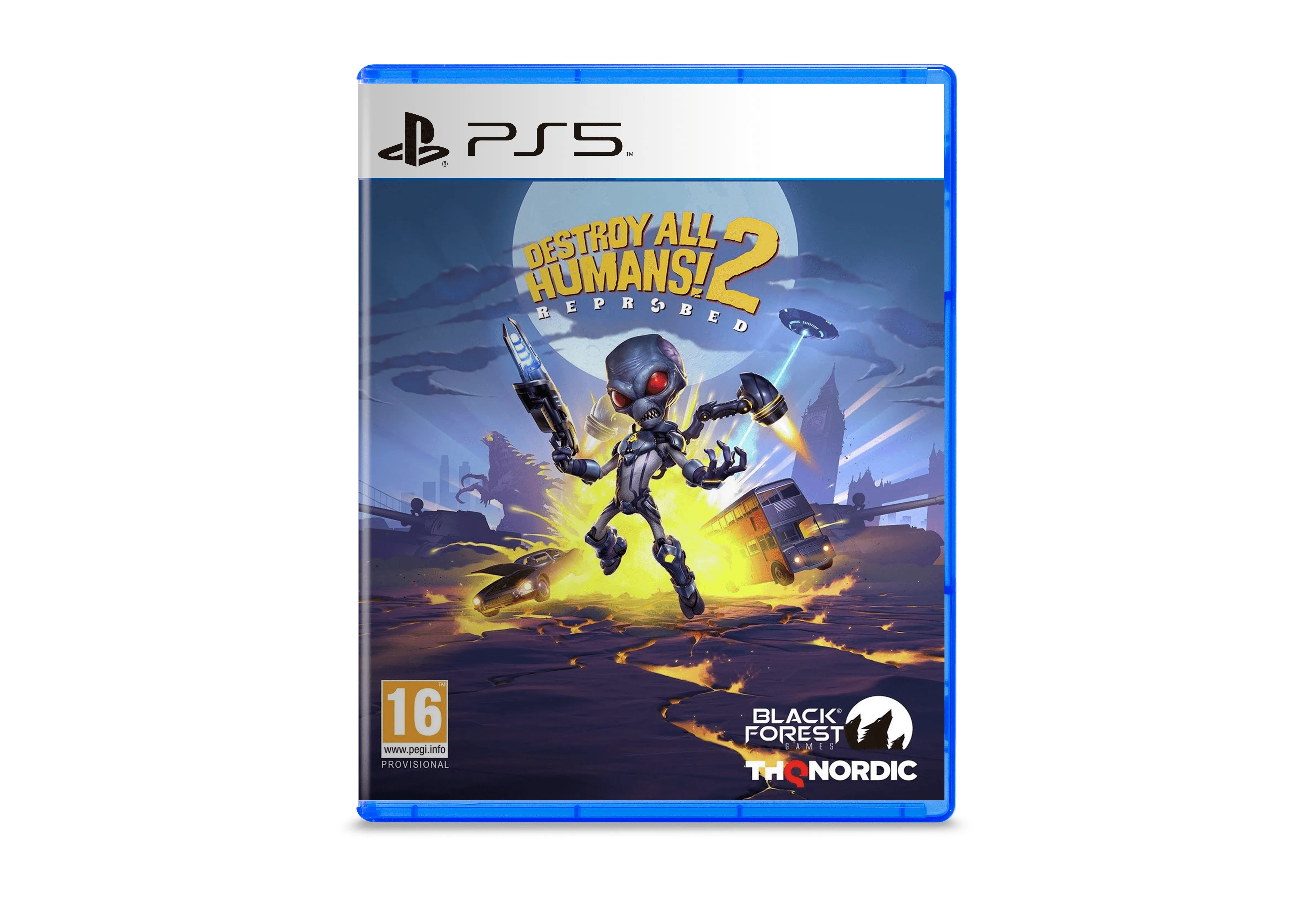 Destroy All Humans! 2 game playstation 5 Action cover