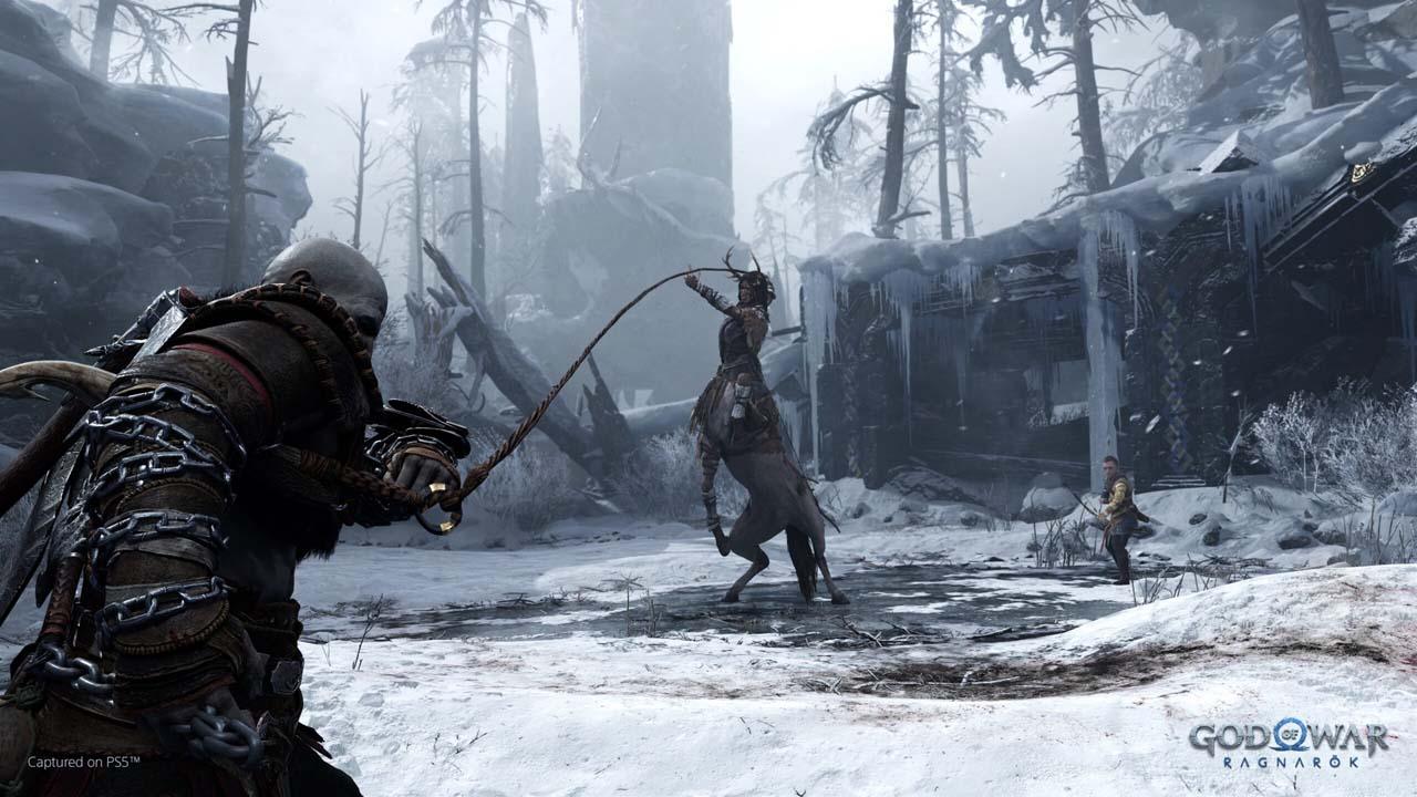 God of War Ragnarök game playstation 5 Action images