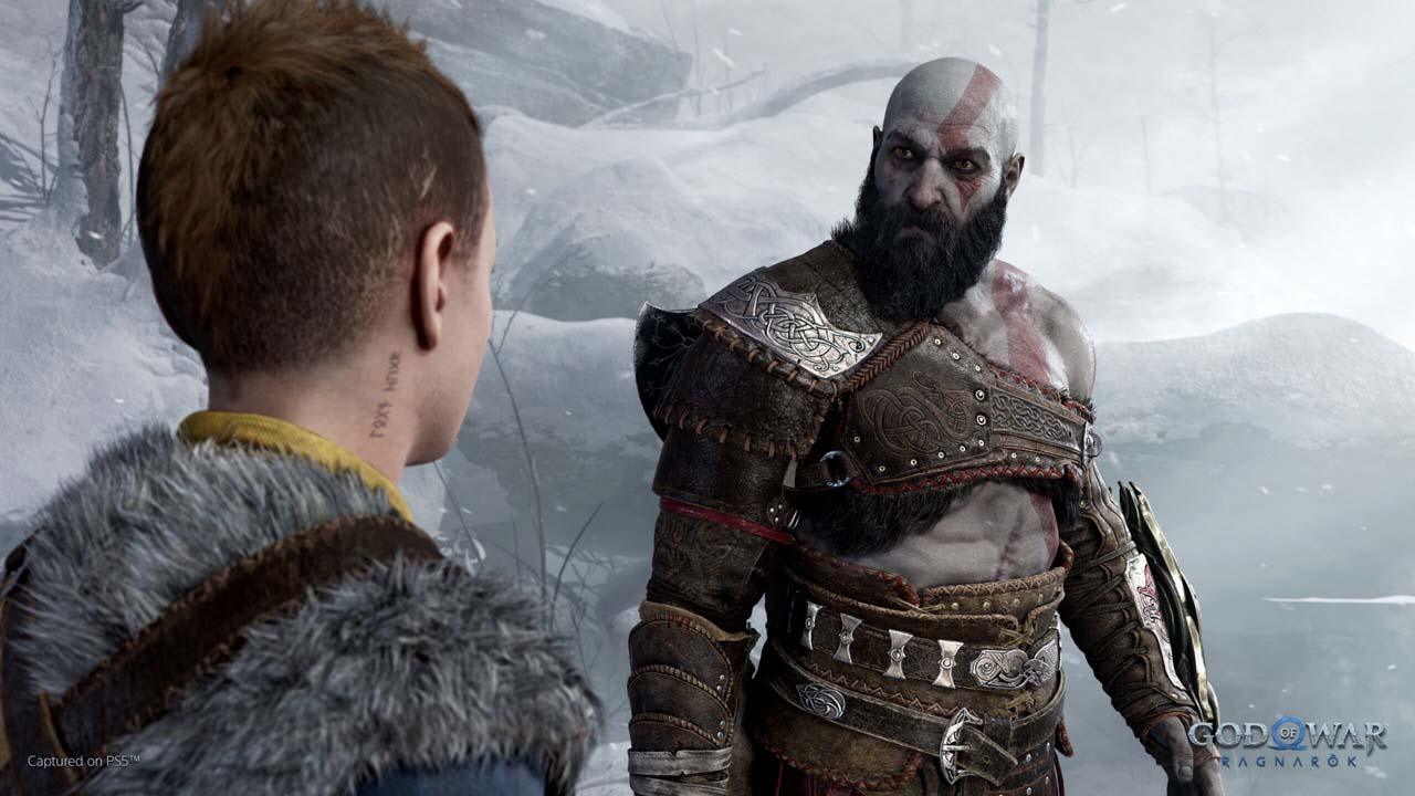 God of War Ragnarök game playstation 5 Action images