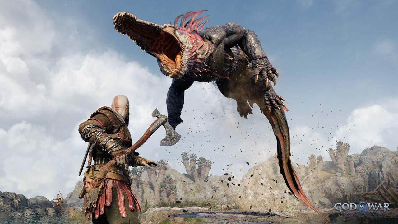 God of War Ragnarök game playstation 5 Action images