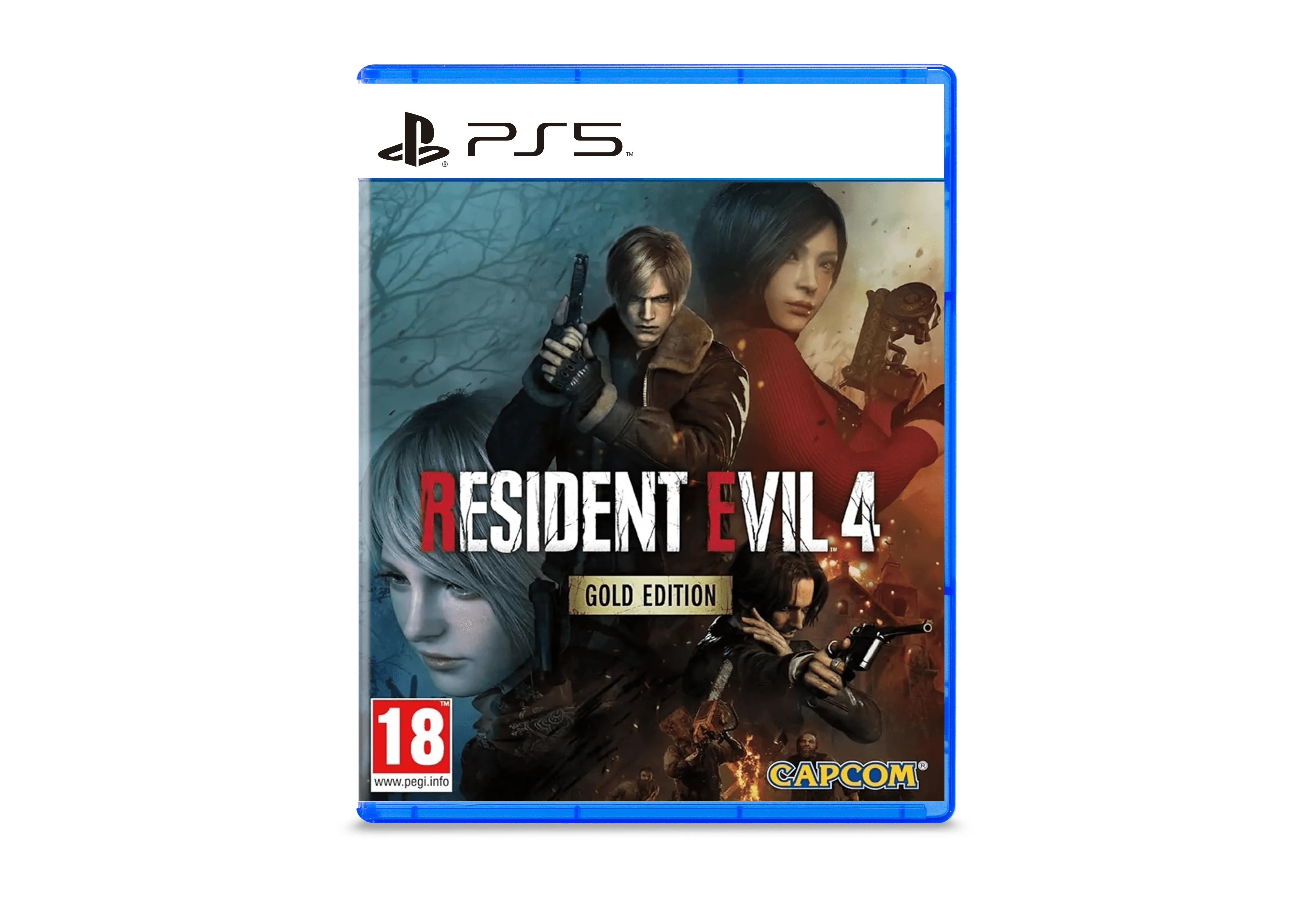 Resident Evil 4 Remake Gold Edition game playstation 5 Horror cover