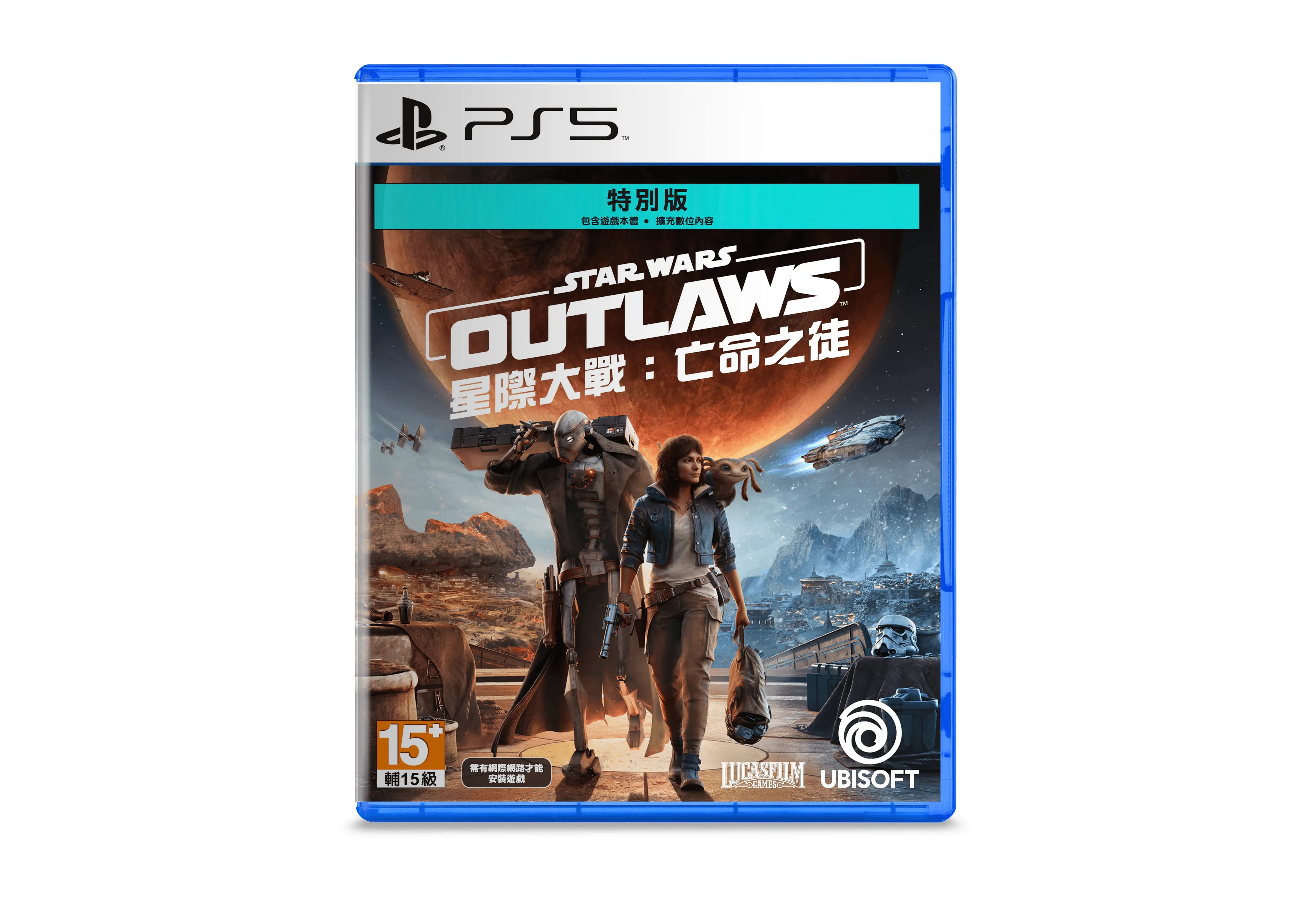 Star Wars Outlaws game playstation 5 Simulation cover